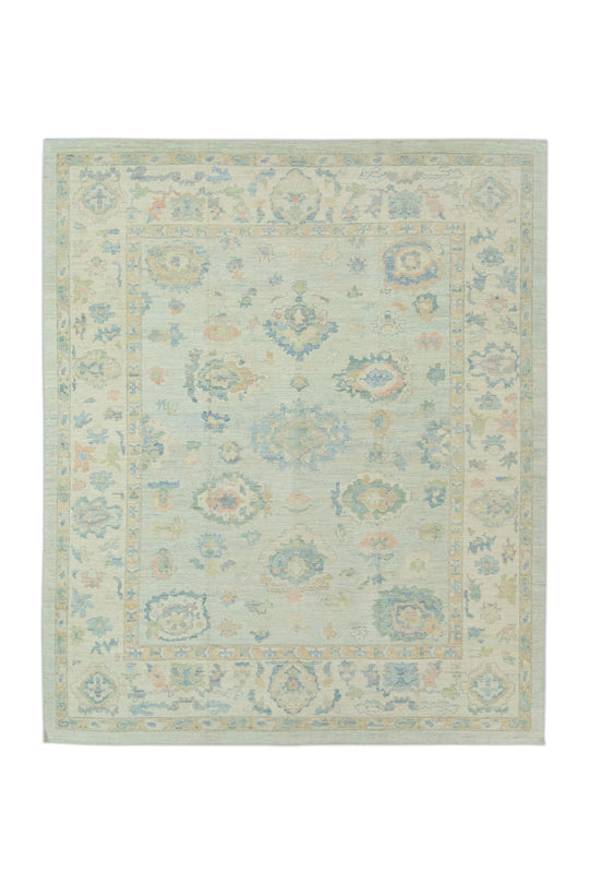 #15010 Turkish Oushak 12' x 14'9"