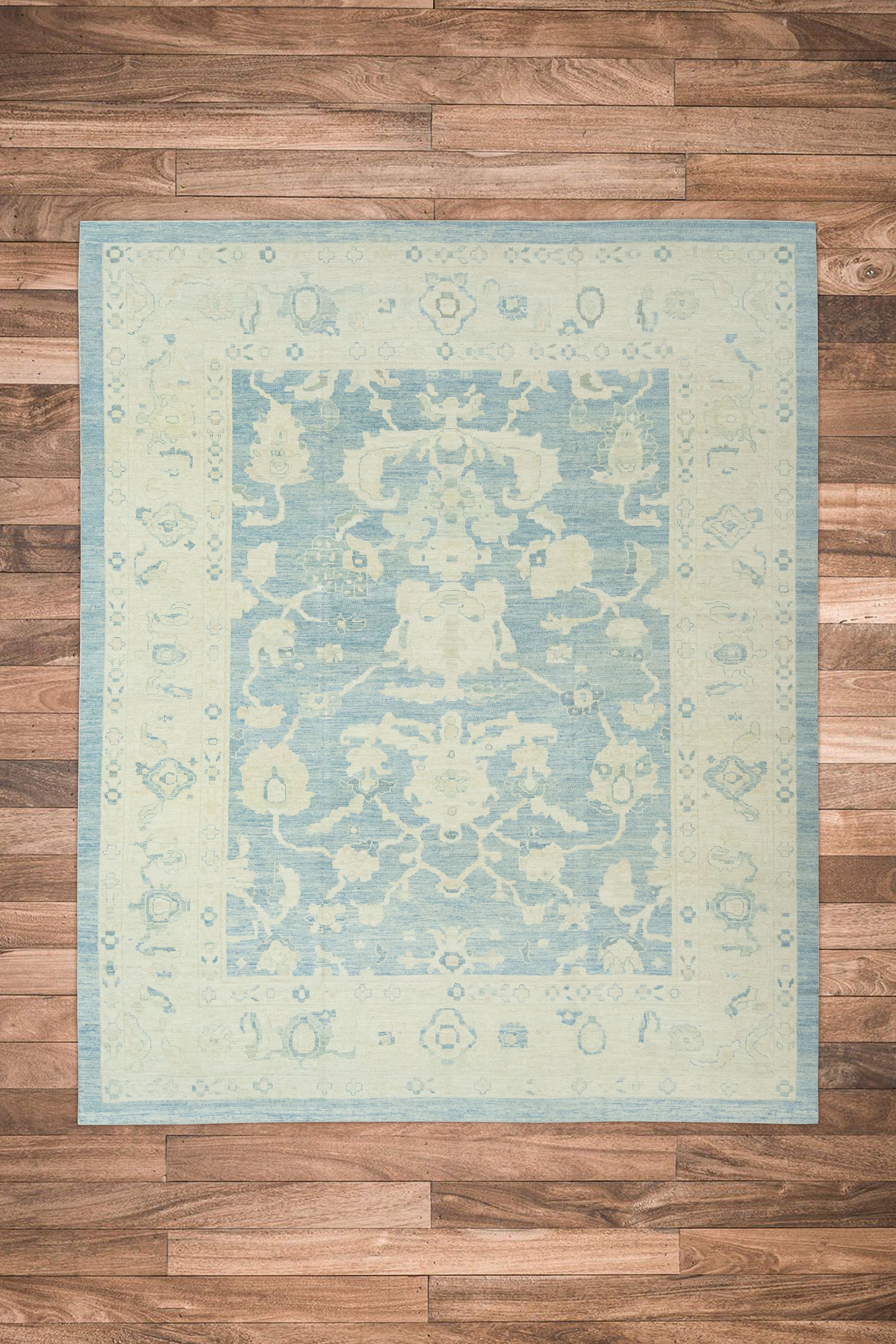 Turkish Oushak Rug 12'6" x 15'1" #15011