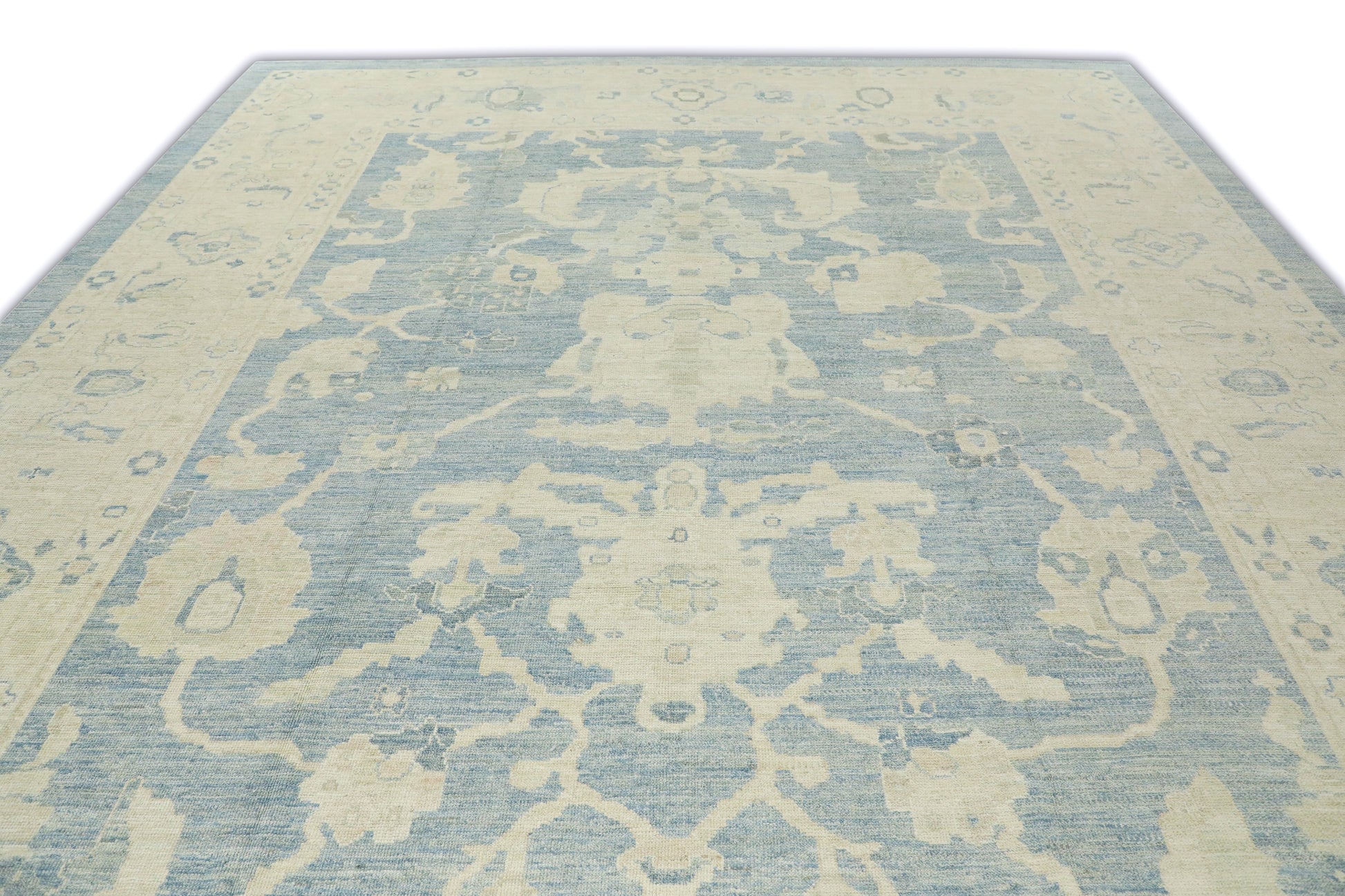 Turkish Oushak Rug 12'6" x 15'1" #15011