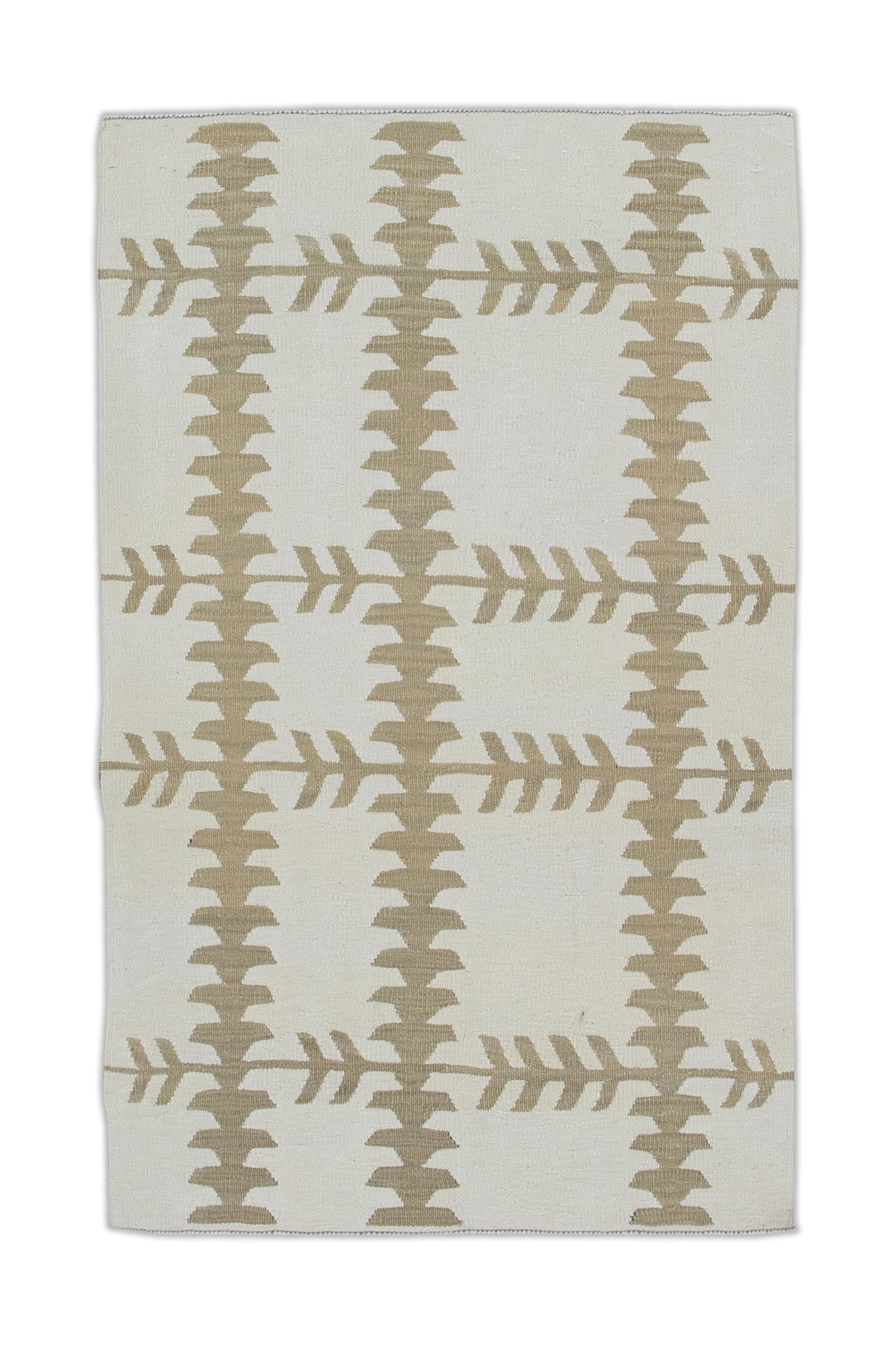 Oriental Flatweave Turkish Kilim 2'11" x 4'9" #7344