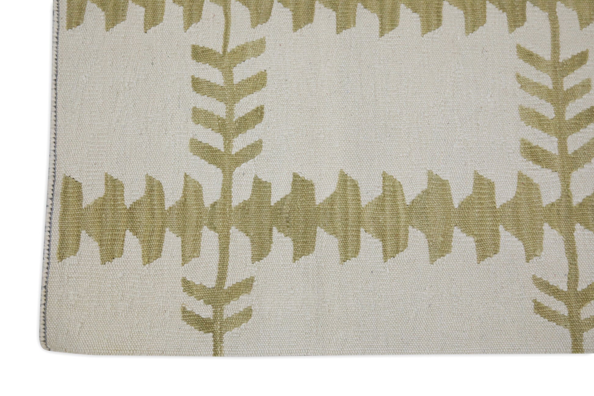 Oriental Flatweave Turkish Kilim 3'11" x 4'9" #7592