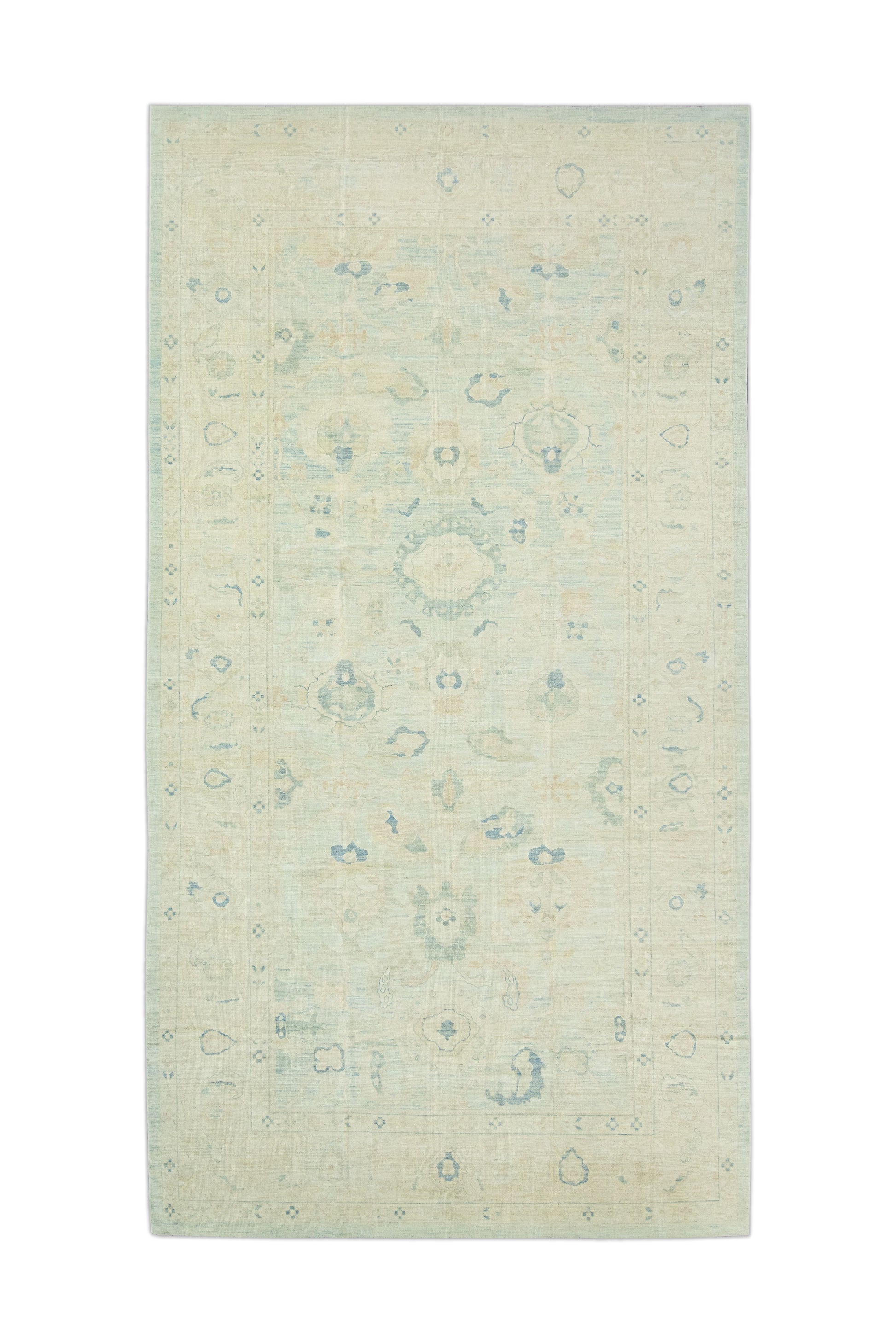 Turkish Oushak Rug 9'10" x 17'9" #15066