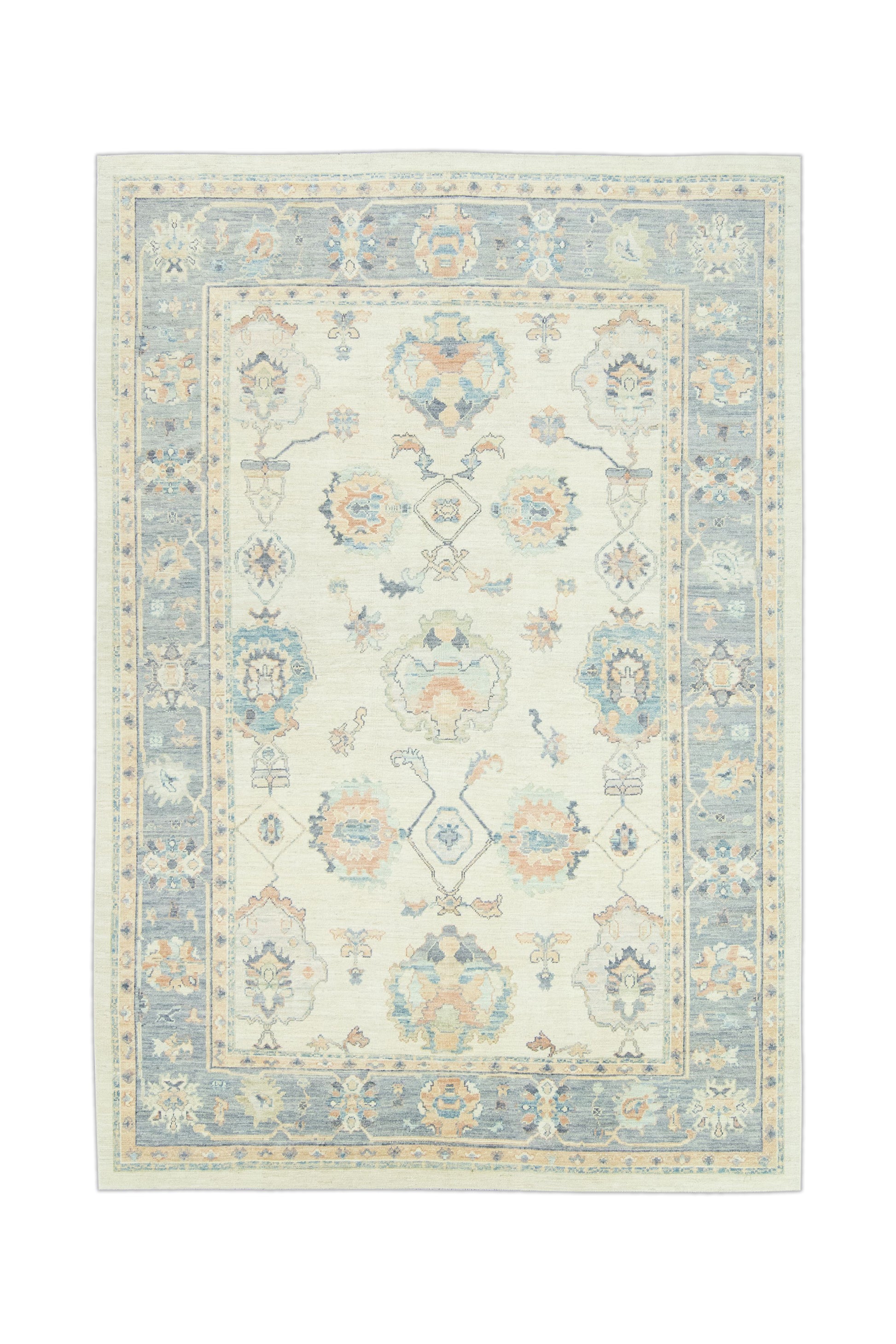Turkish Oushak Rug 9'6" x 13'9" #15052
