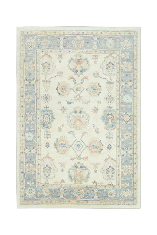 #15052 Turkish Oushak 9'6" x 13'9"