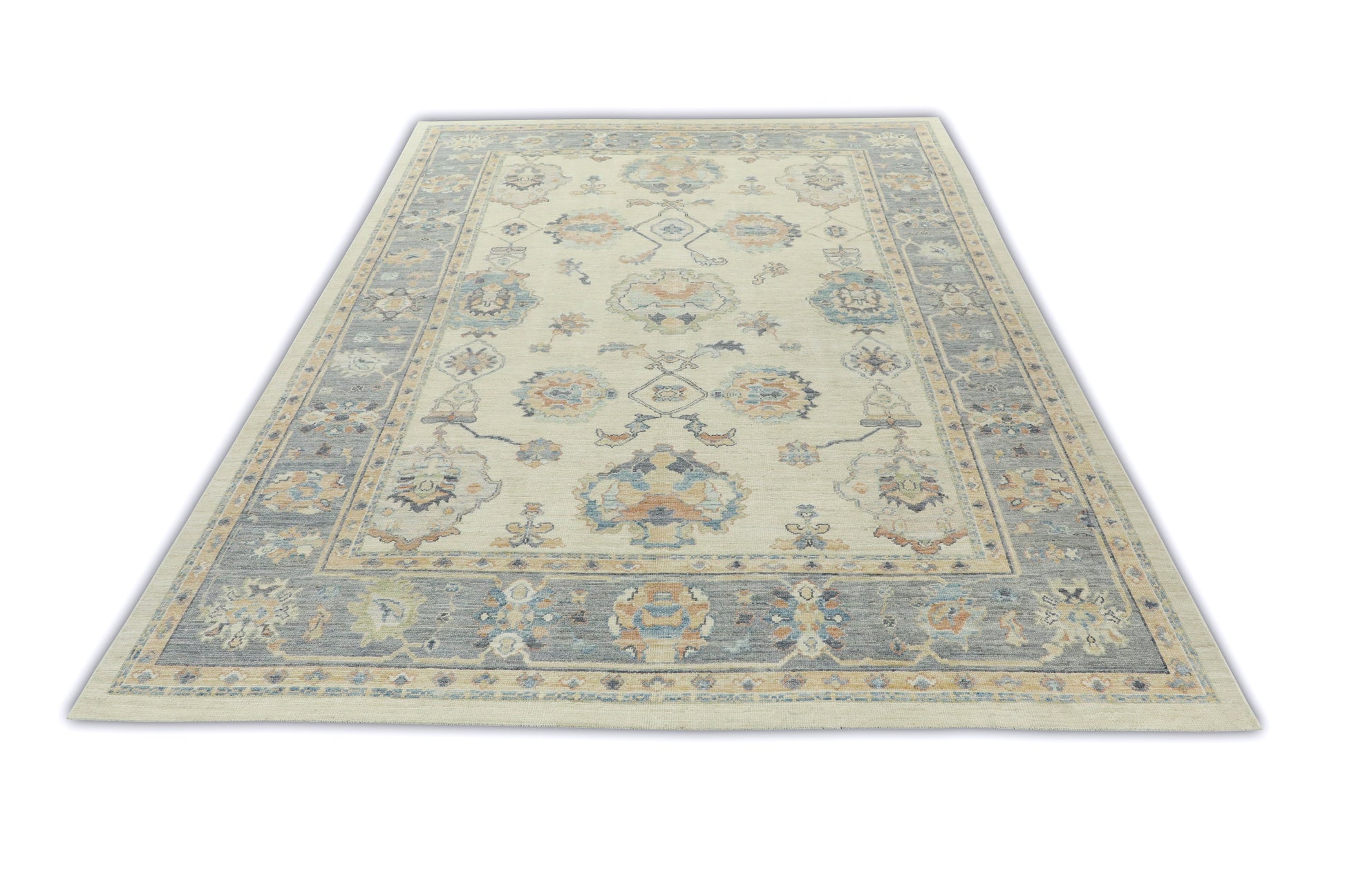 Turkish Oushak Rug 9'6" x 13'9" #15052