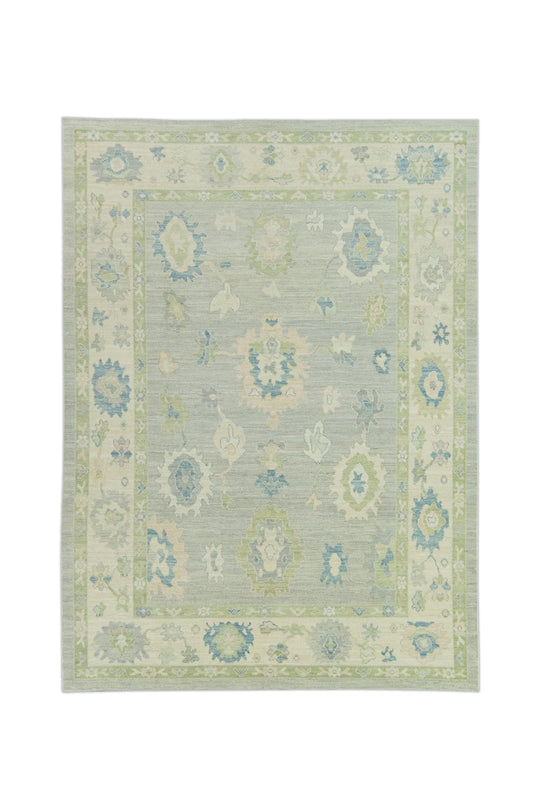 #15073 Turkish Oushak 8'11" x 12'5"