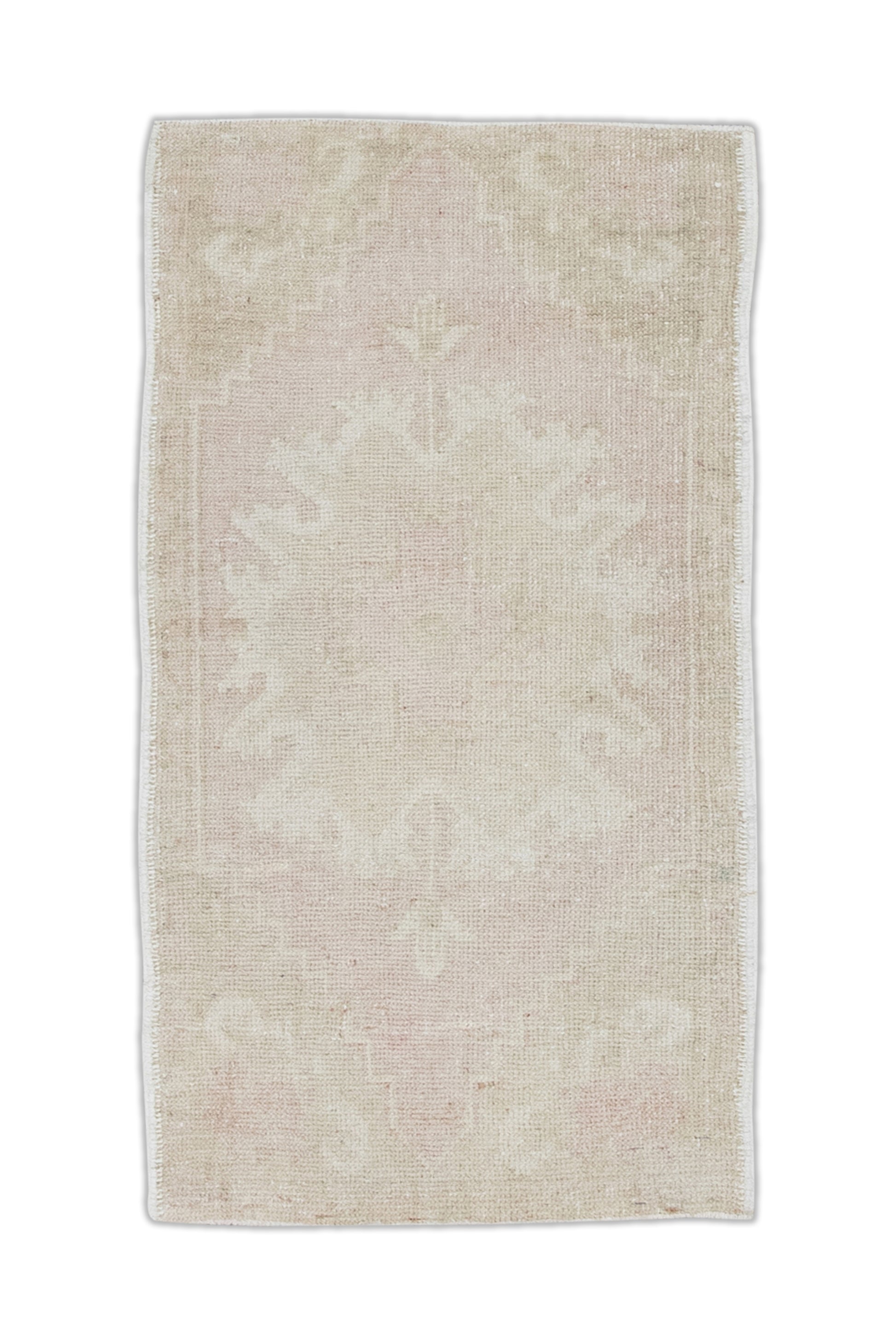 Oriental Hand Knotted Vintage Turkish Mini Rug 1'9" x 3'4" #9043