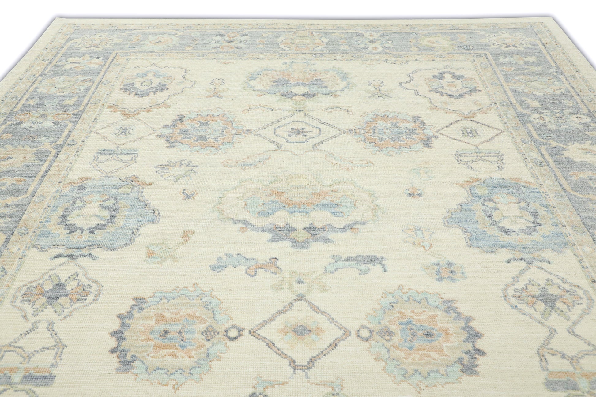 Turkish Oushak Rug 9' x 11'6" #15029