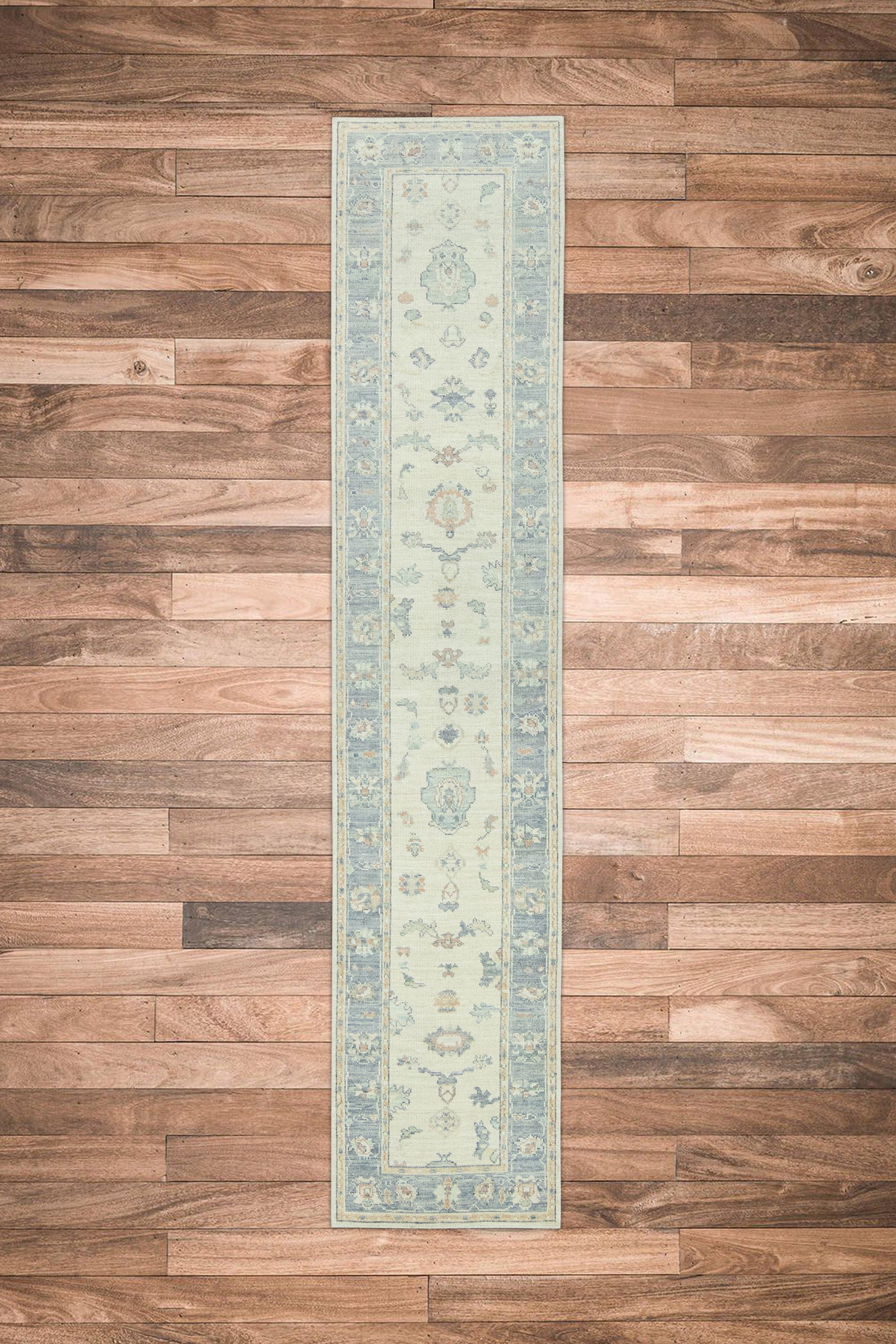 Turkish Oushak Rug 2'11" x 14'3" #15082