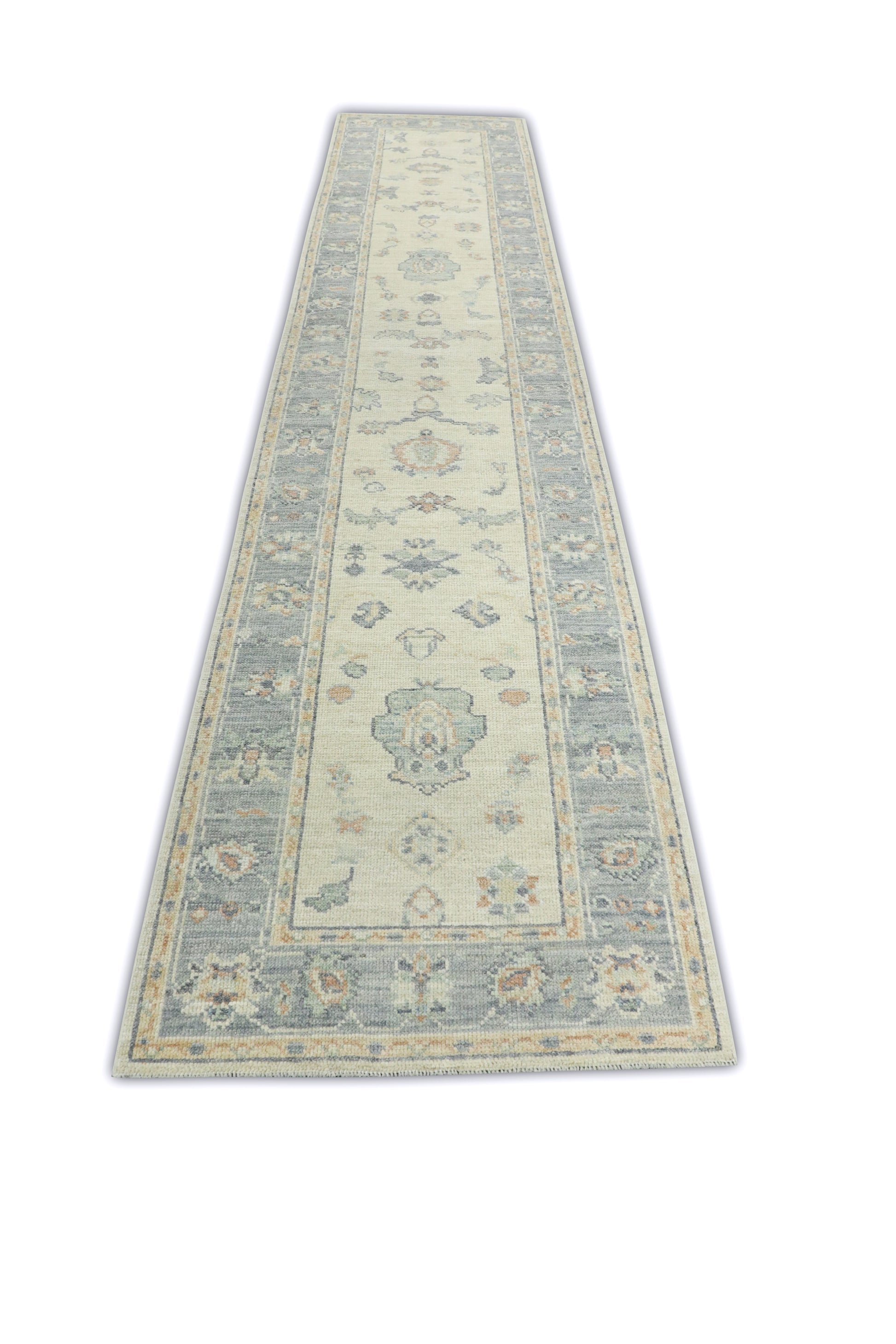 Turkish Oushak Rug 2'11" x 14'3" #15082