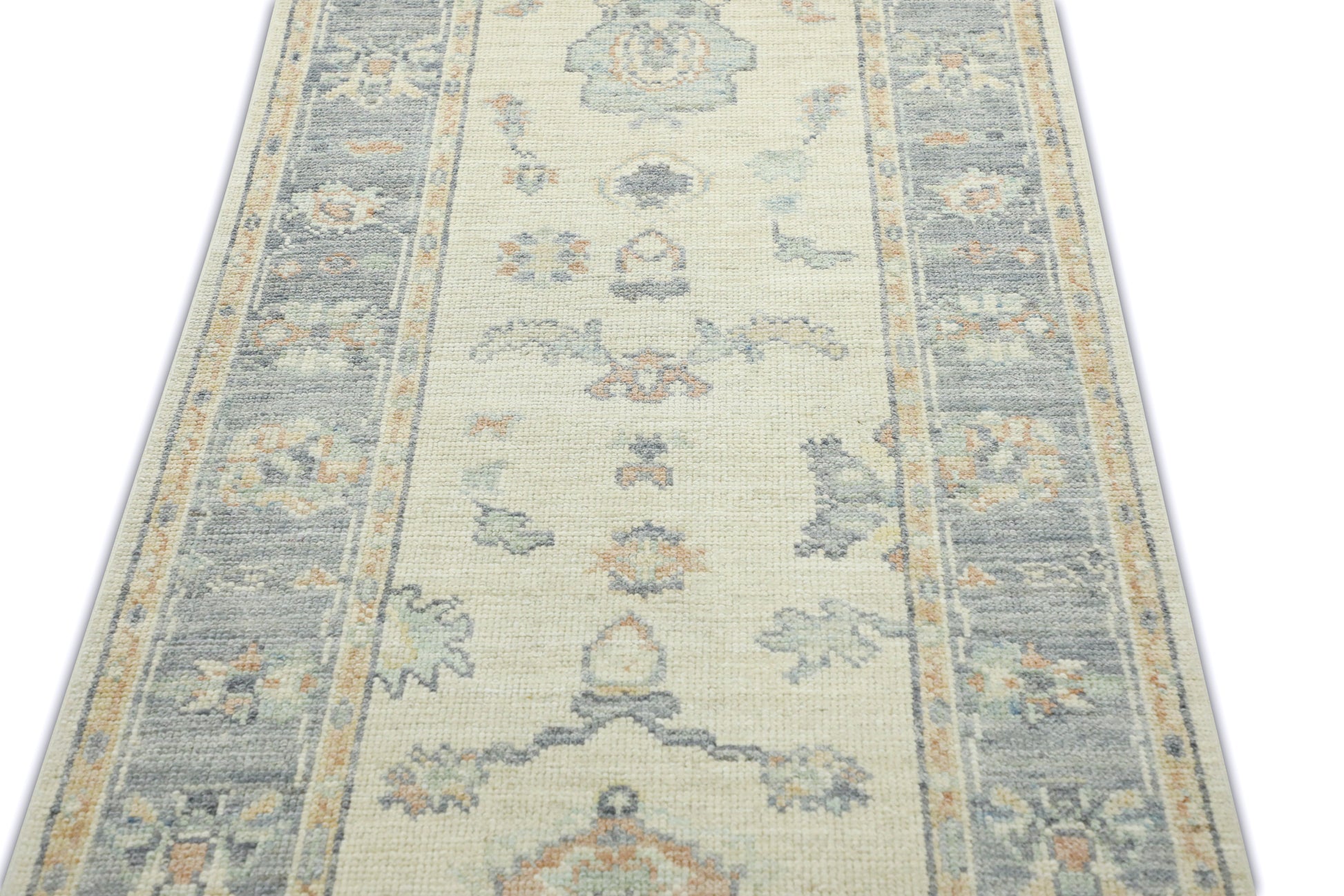 Turkish Oushak Rug 2'11" x 14'3" #15082