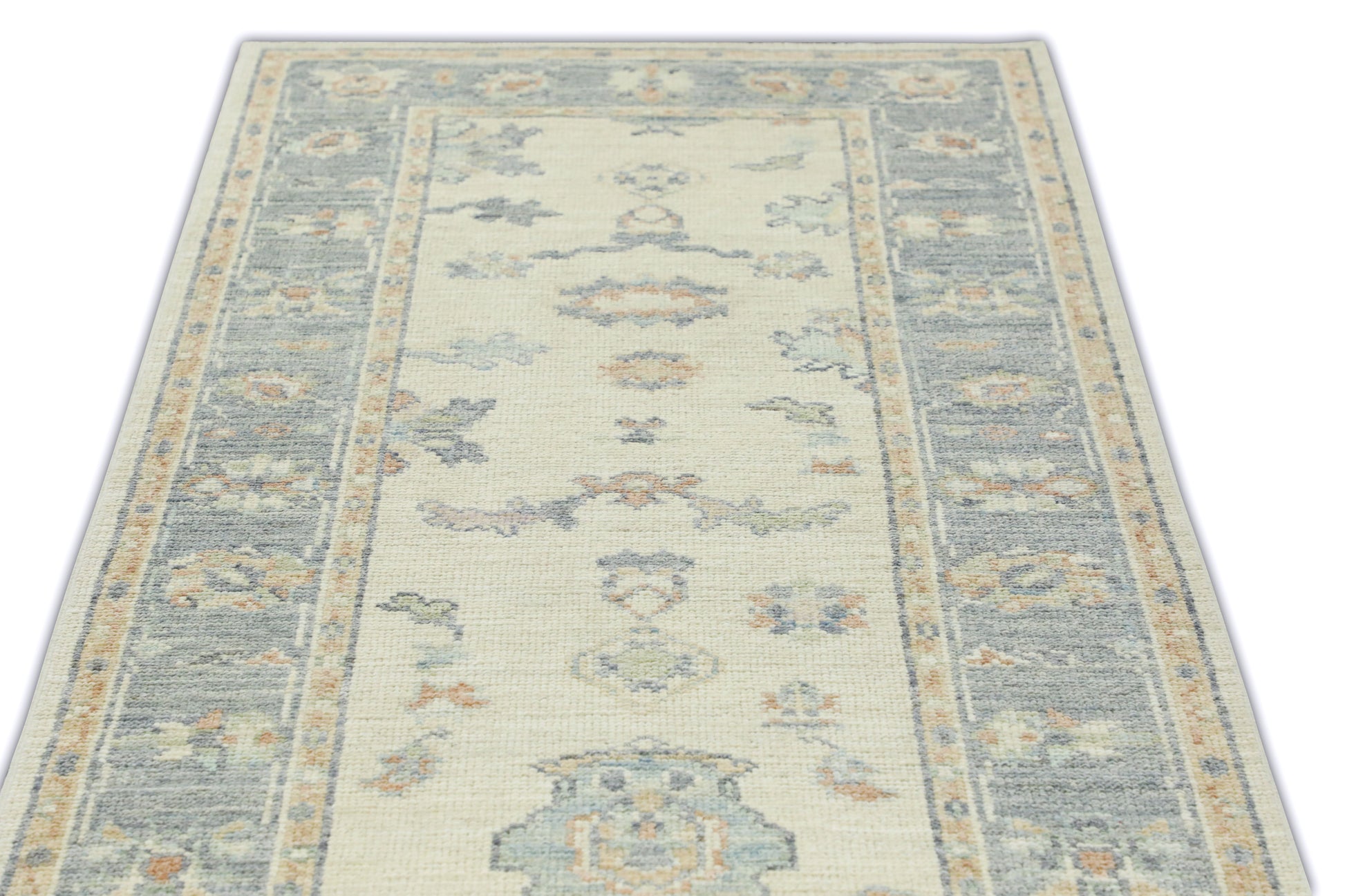 Turkish Oushak Rug 3' x 14'3" #15083