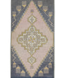Oriental Hand Knotted Vintage Turkish Mini Rug 1'10" x3'6" #8776