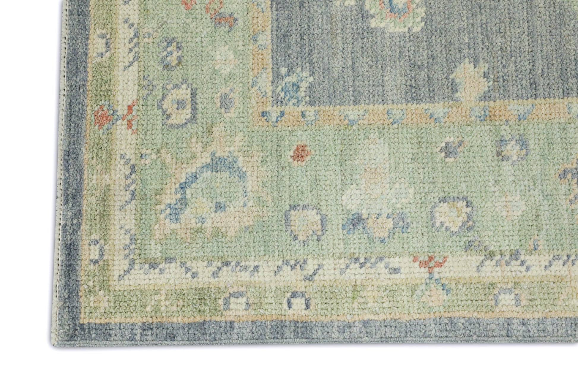 Turkish Oushak Rug 3'2" x 5'3" #1531