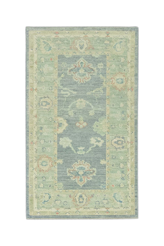 #15061 Turkish Oushak 3' x 5'4"