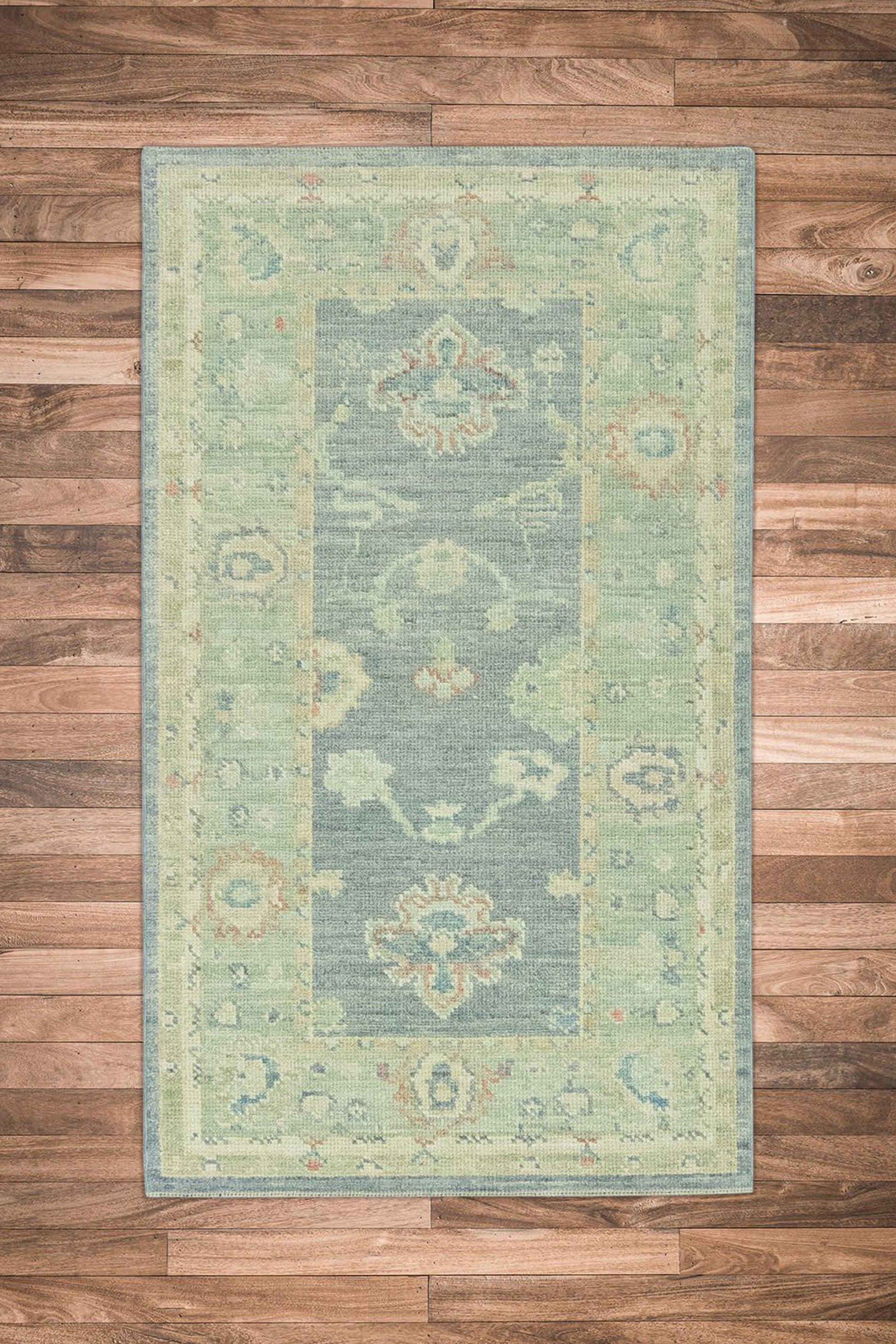 Turkish Oushak Rug 3' x 5'4" #15061
