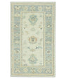 Turkish Oushak Rug 3'1" x 5'4" #15069