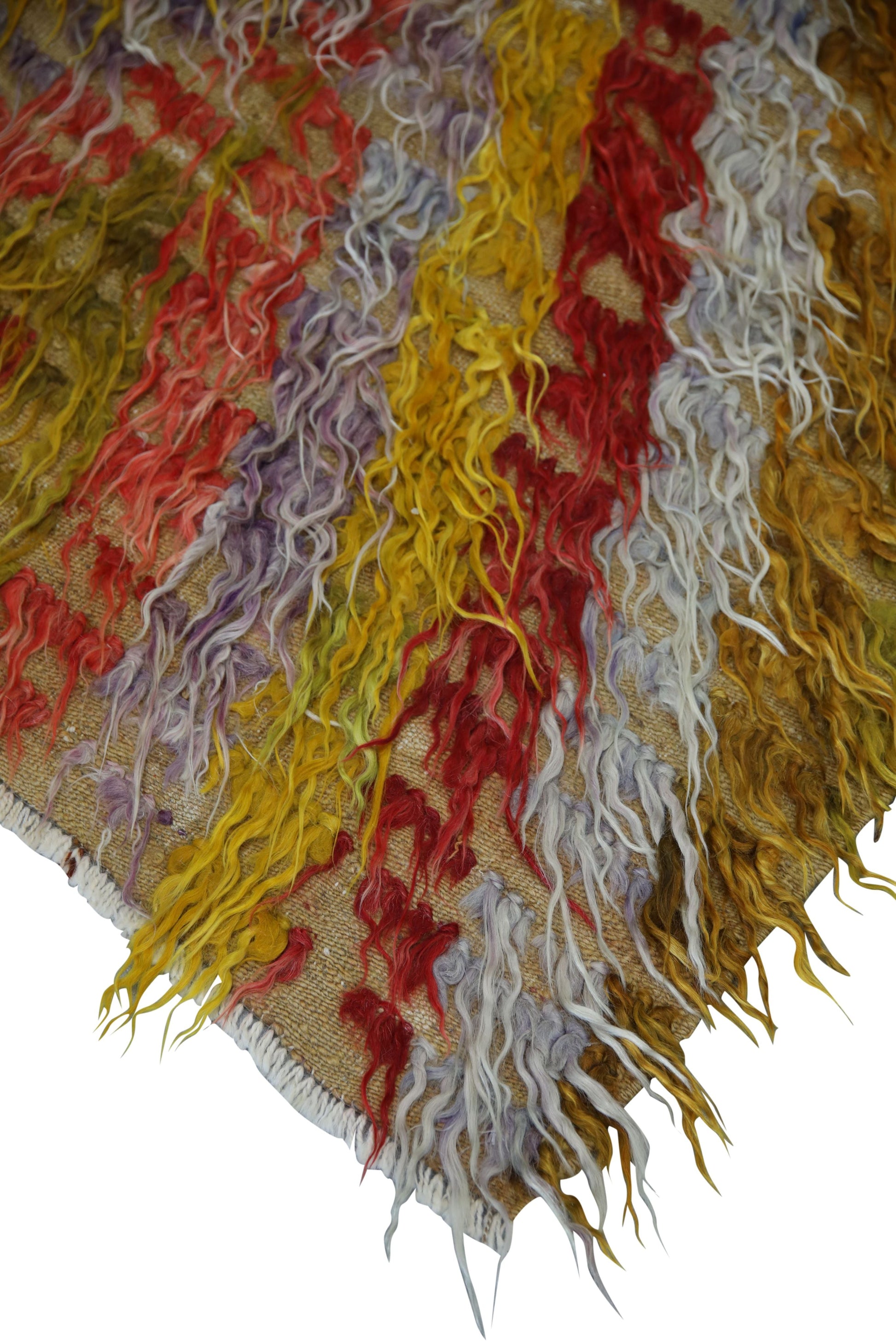 Hand Knotted Turkish Vintage Rug 3'4" x 5'5" #1045