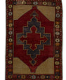 Turkish Vintage Anatolian Rug 3'8" x 5'1" #1044