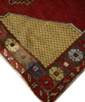 Turkish Vintage Anatolian Rug 3'8" x 5'1" #1044