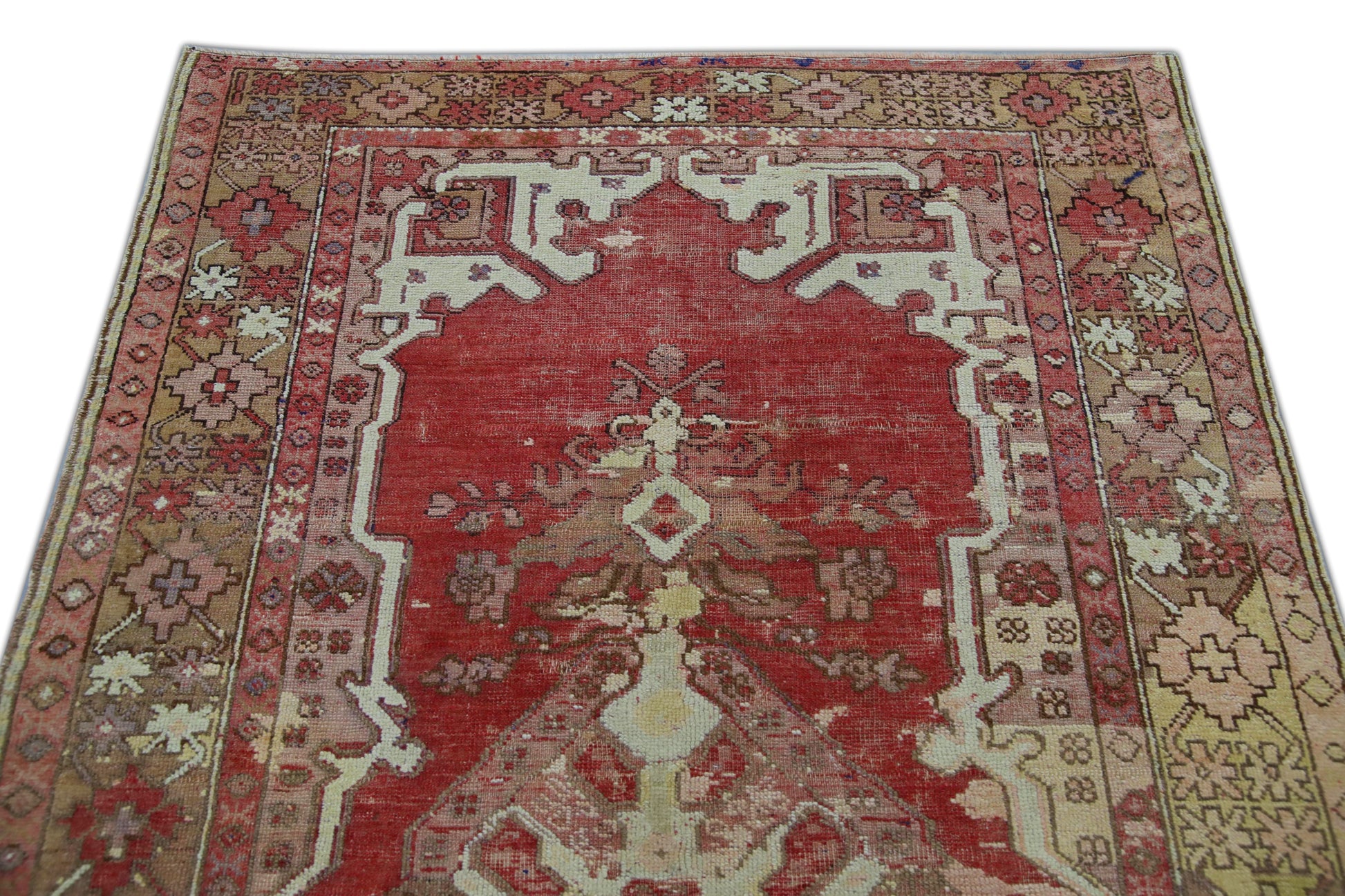 Turkish Vintage Rug 4'3" x 7' #1043