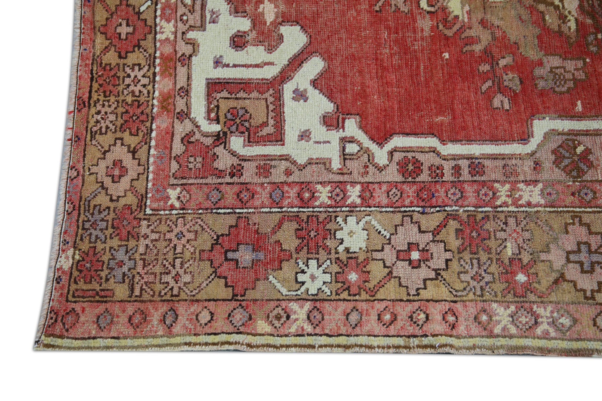 Turkish Vintage Rug 4'3" x 7' #1043