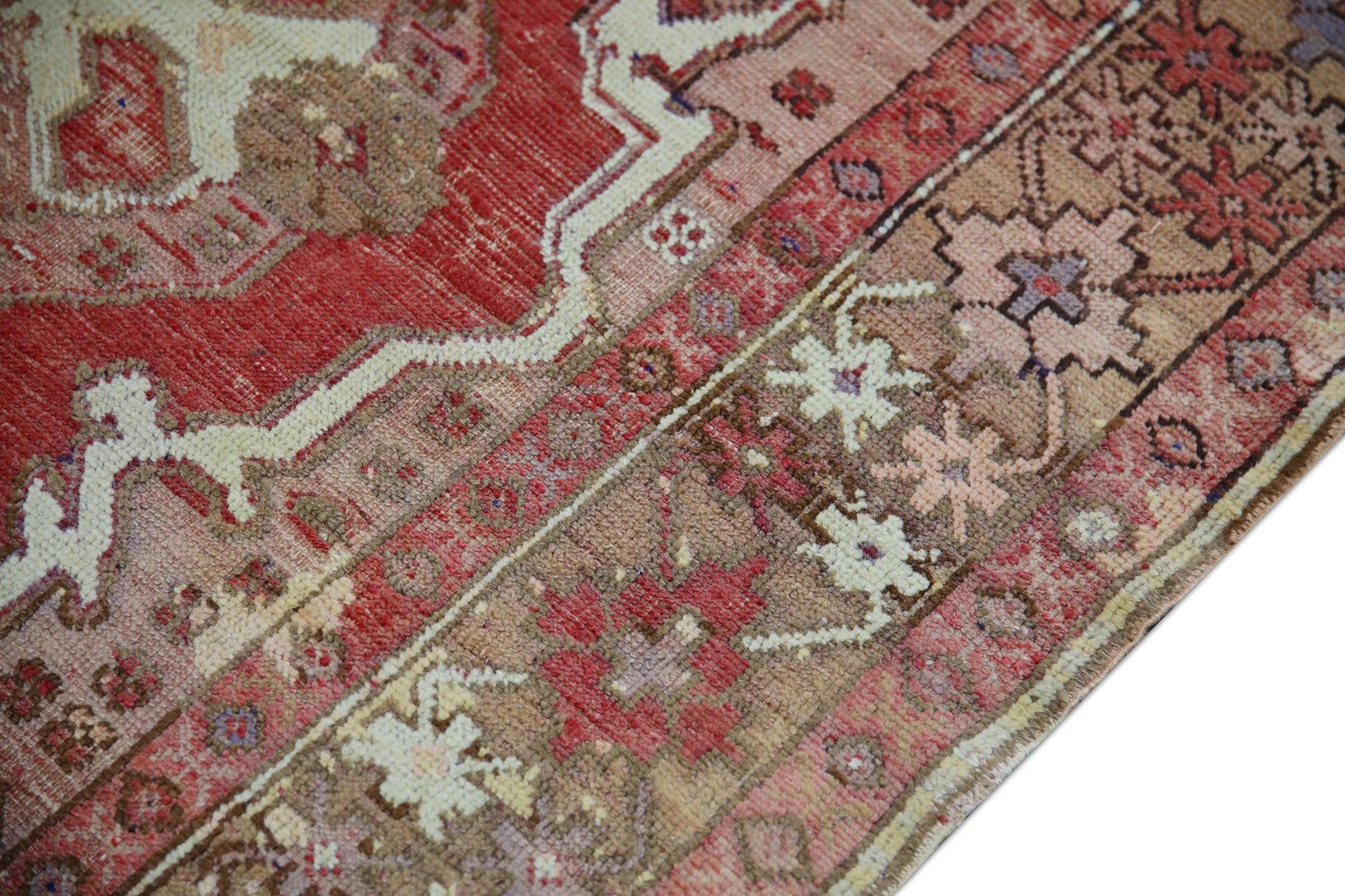 Turkish Vintage Rug 4'3" x 7' #1043
