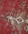 Turkish Vintage Rug 4'3" x 7' #1043