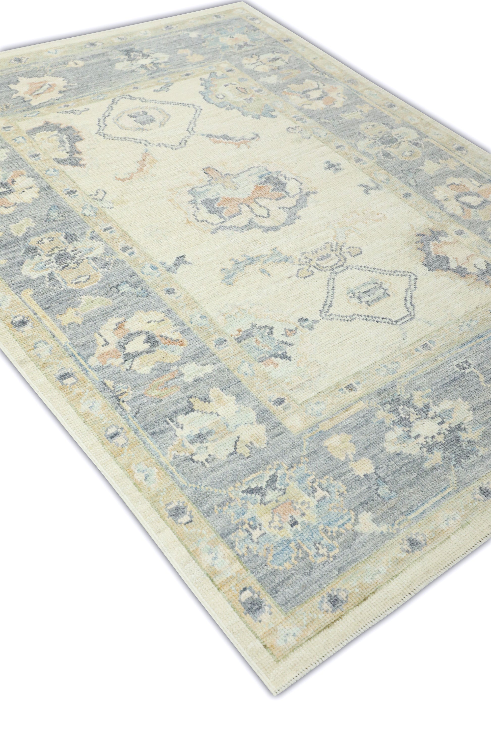 Turkish Oushak Rug 5'1" x 6'10" #15056