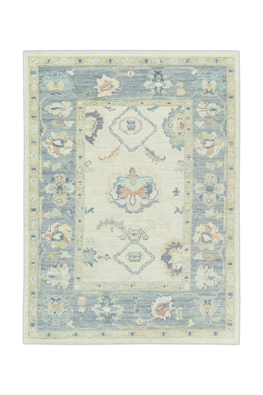 #15056 Turkish Oushak 5'1" x 6'10"