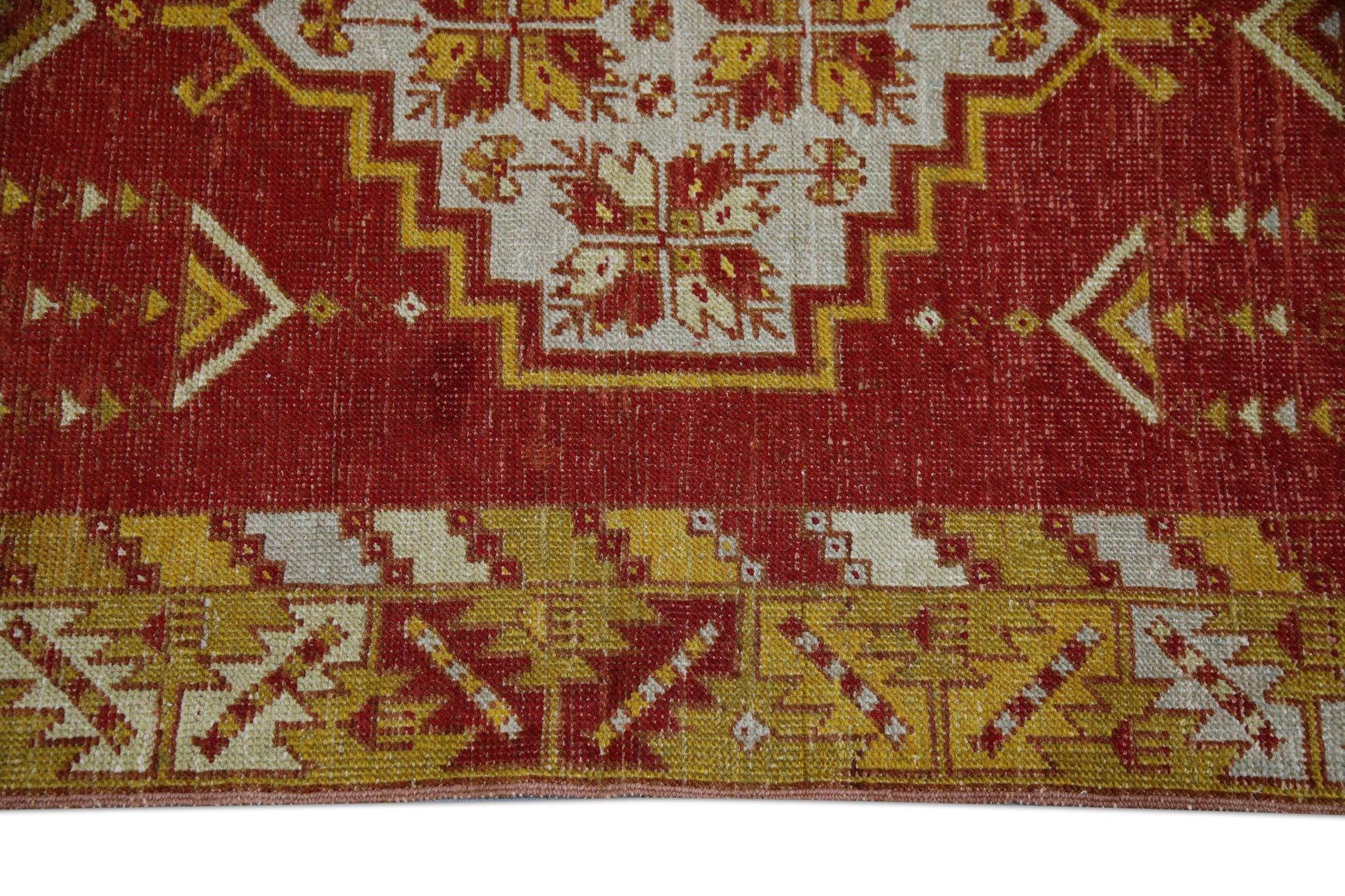 Turkish Vintage Anatolian Rug 3'2" x 4'5" #1041
