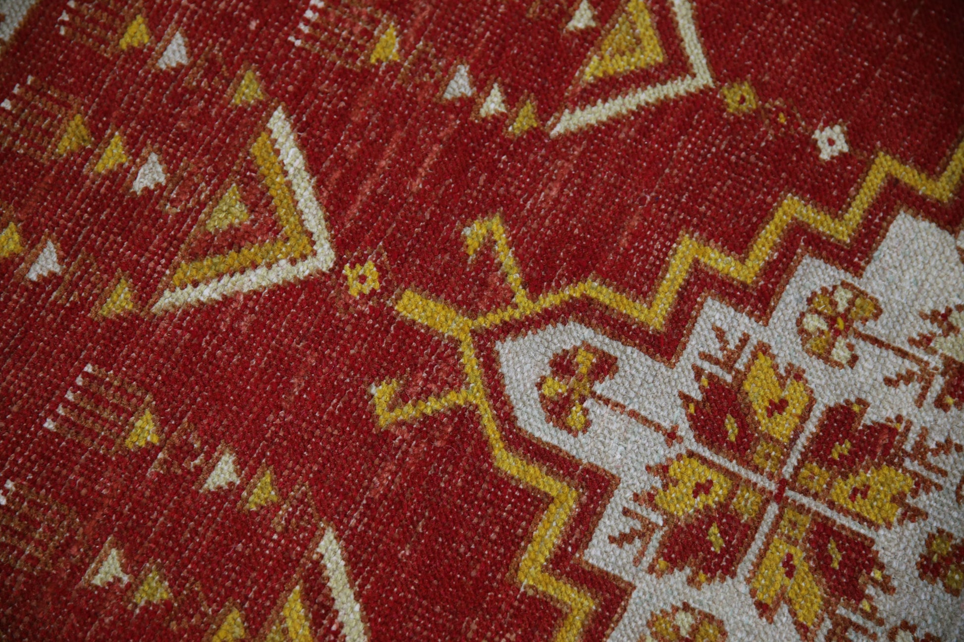 Turkish Vintage Anatolian Rug 3'2" x 4'5" #1041