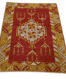 Turkish Vintage Anatolian Rug 3'2" x 4'5" #1041