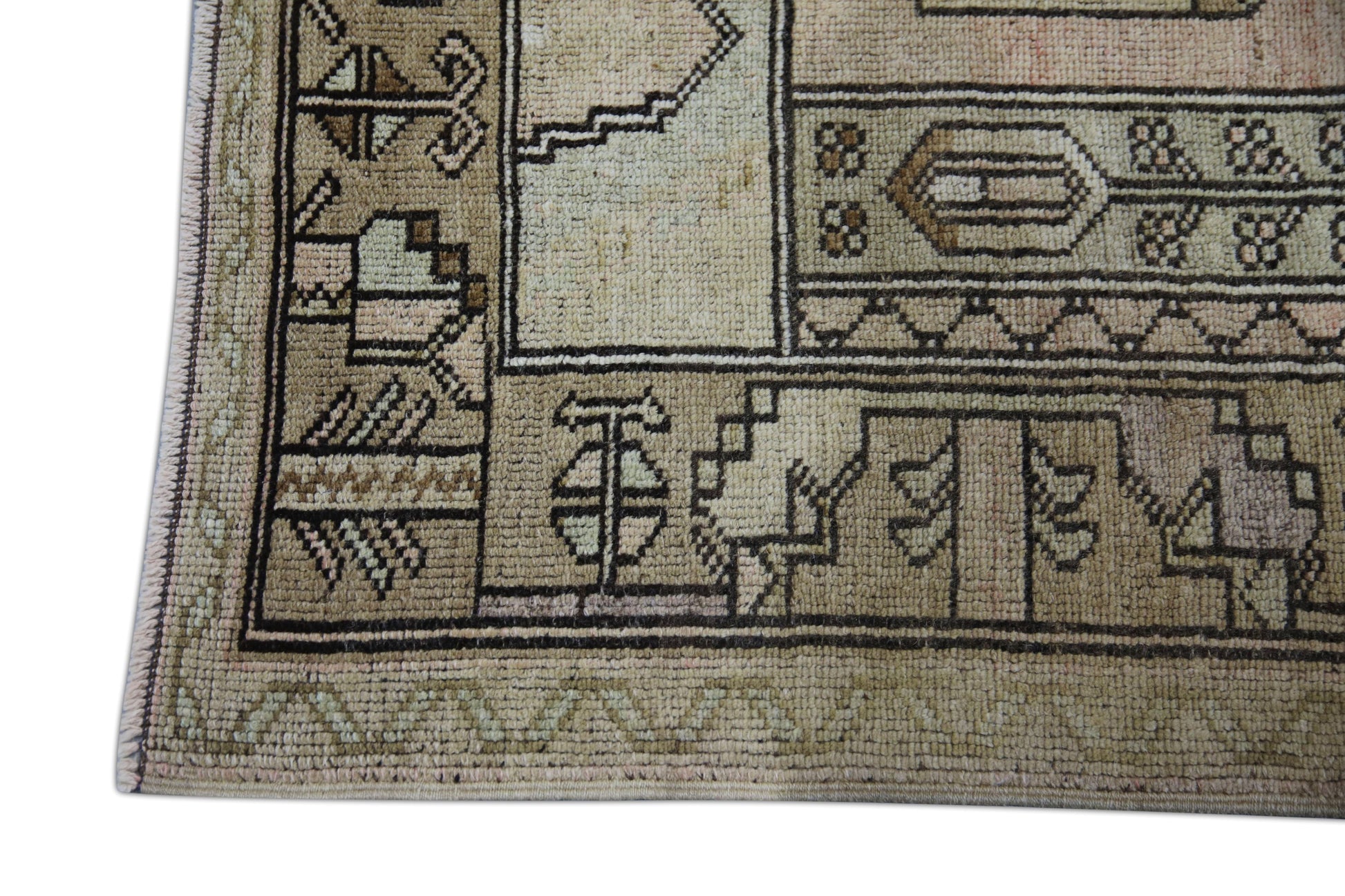 Turkish Vintage Anatolian Rug 4'3" x 7'5" #1040