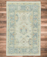 Turkish Oushak Rug 4' x 6'2" #15005