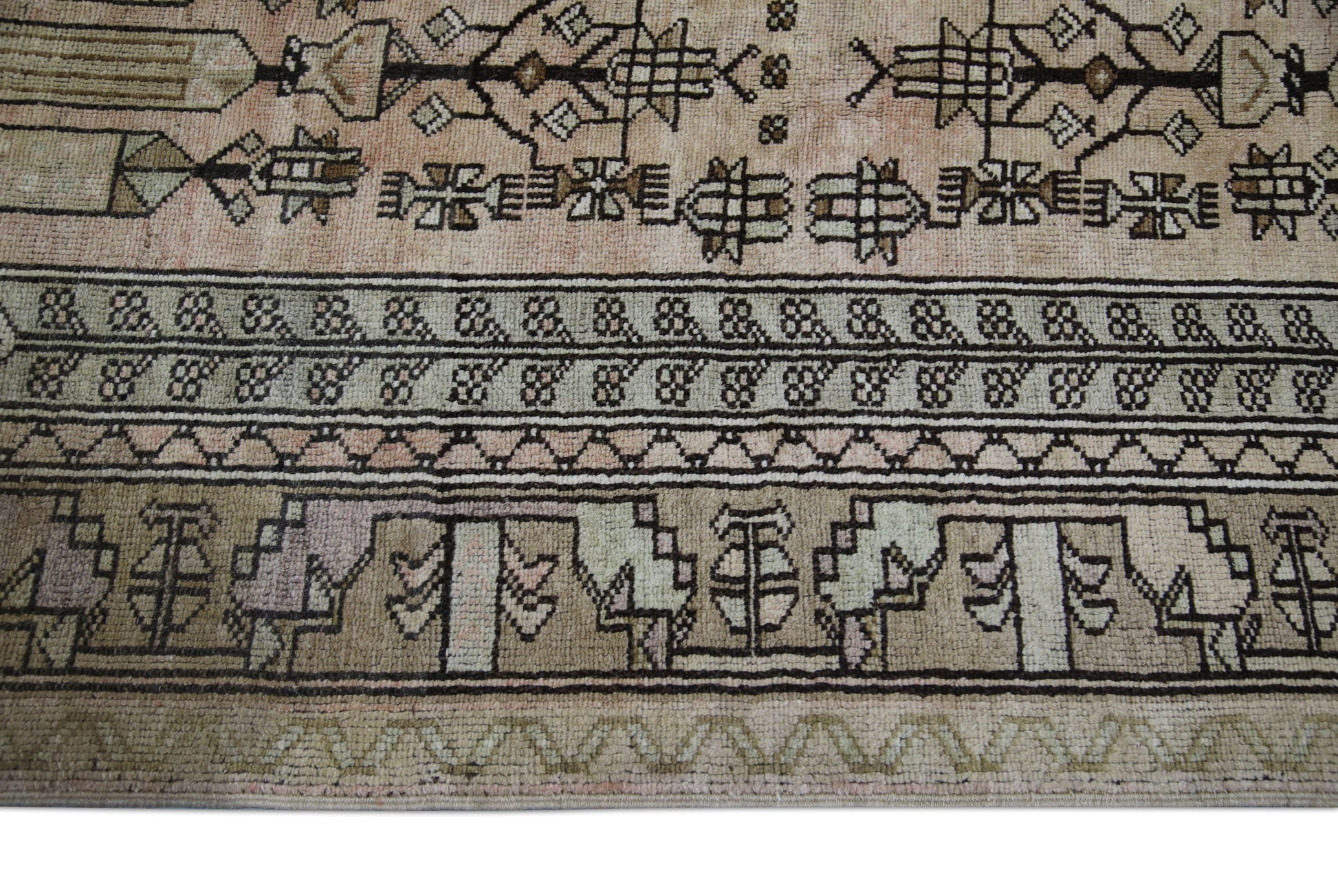 Turkish Vintage Anatolian Rug 4'3" x 7'5" #1040