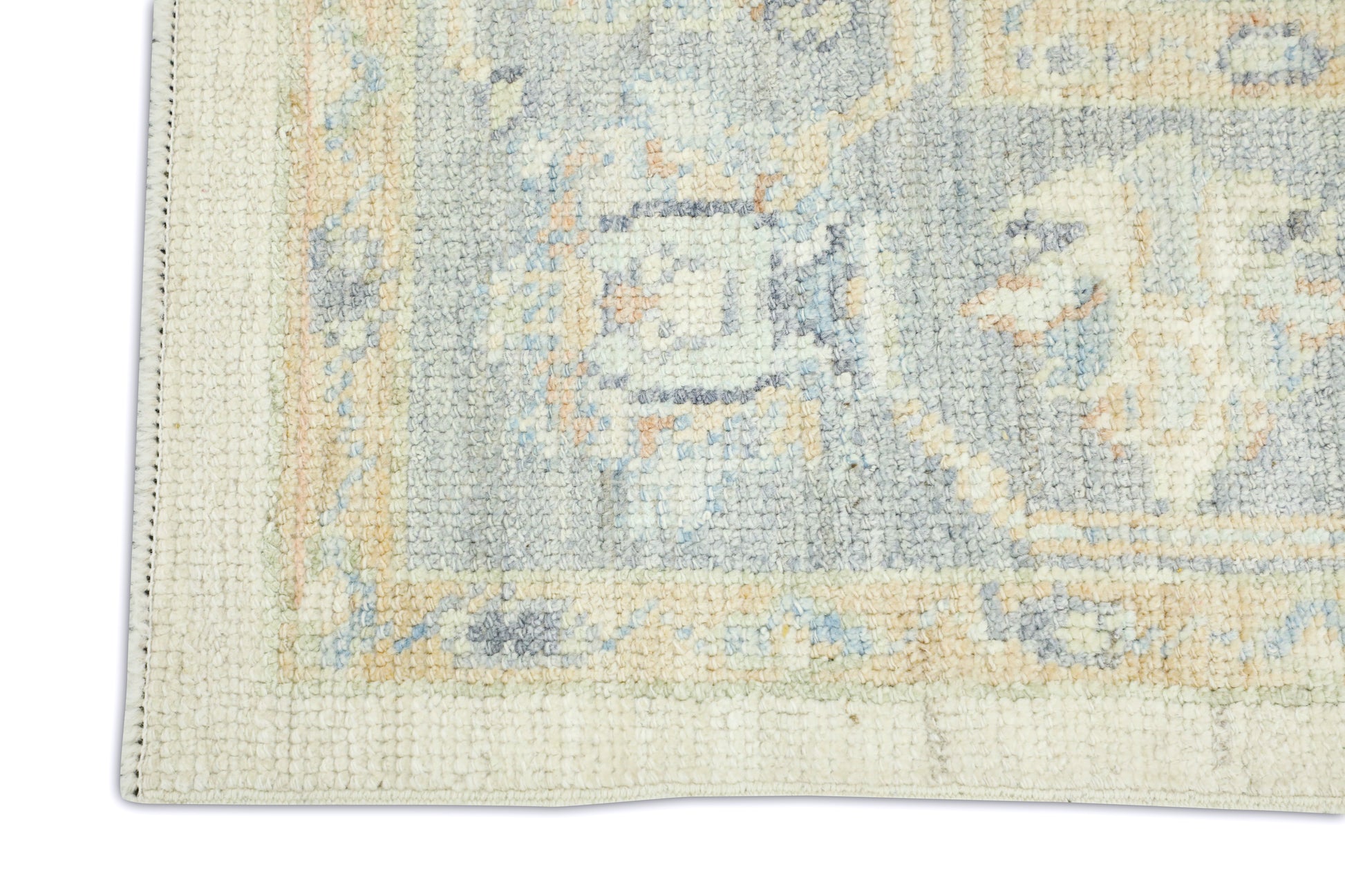 Turkish Oushak Rug 4' x 6'2" #15005