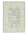 Turkish Oushak Rug 4'2" x 5'10" #15016