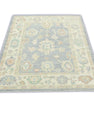 Turkish Oushak Rug 4'2" x 5'10" #15016