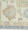 Turkish Oushak Rug 4'2" x 5'10" #15016