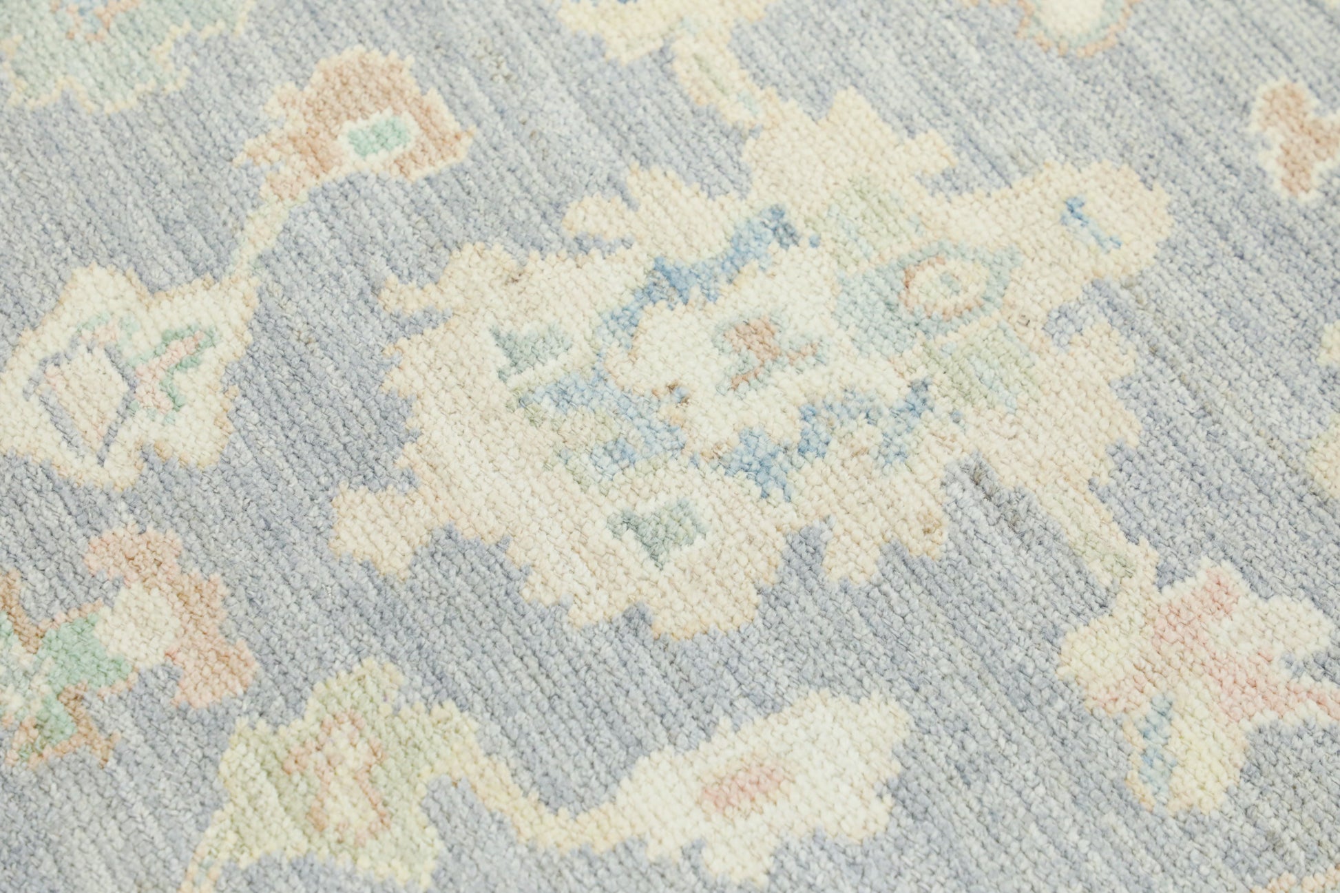 Turkish Oushak Rug 4'2" x 5'10" #15016