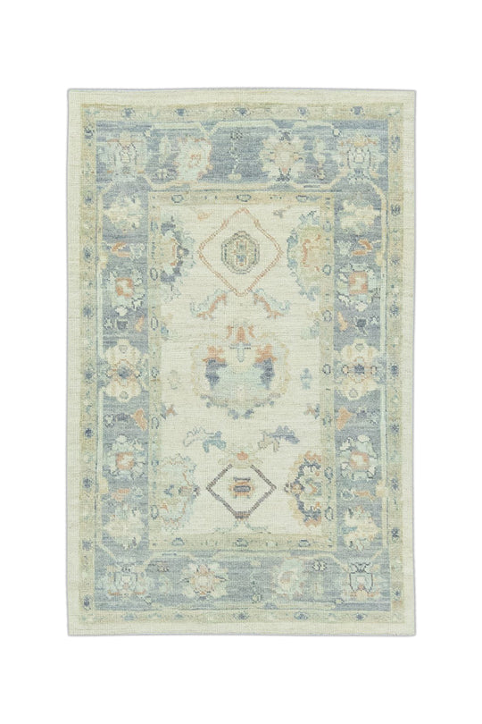 #15046 Turkish Oushak 4' x 6'2"