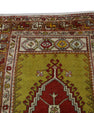 Turkish Vintage Anatolian Rug 3'6"x 5'2" #1037