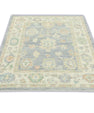 Turkish Oushak Rug 4'2" x 5'5" #15054