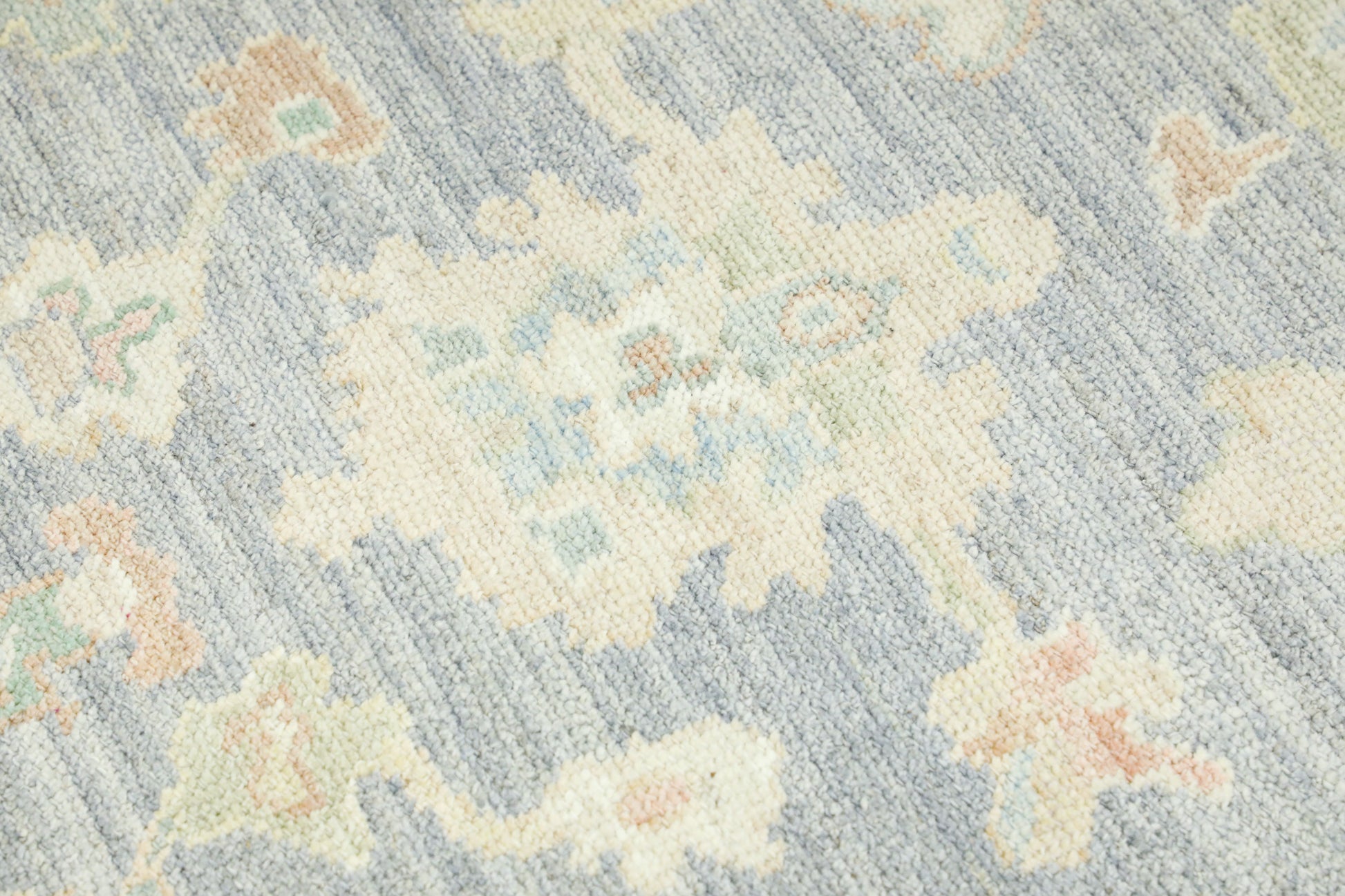 Turkish Oushak Rug 4'2" x 5'5" #15054