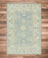 Turkish Oushak Rug 4'4" x 6'2" #15013