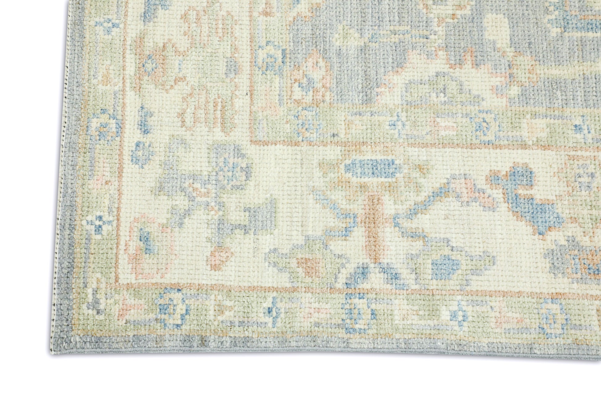 Turkish Oushak Rug 4'4" x 6'2" #15013