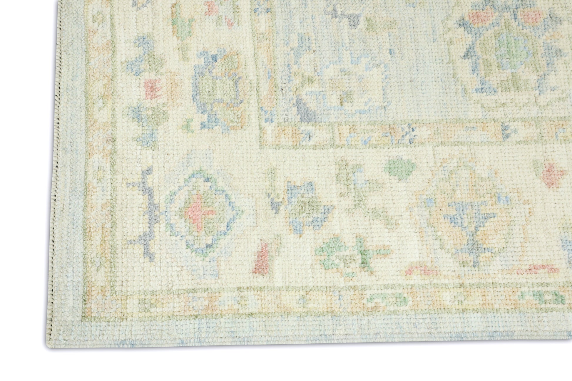 Turkish Oushak Rug 4'2" x 6' #15019