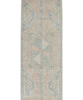 Oriental Hand Knotted Vintage Turkish Mini Rug 1'4" x 3'7" #8664