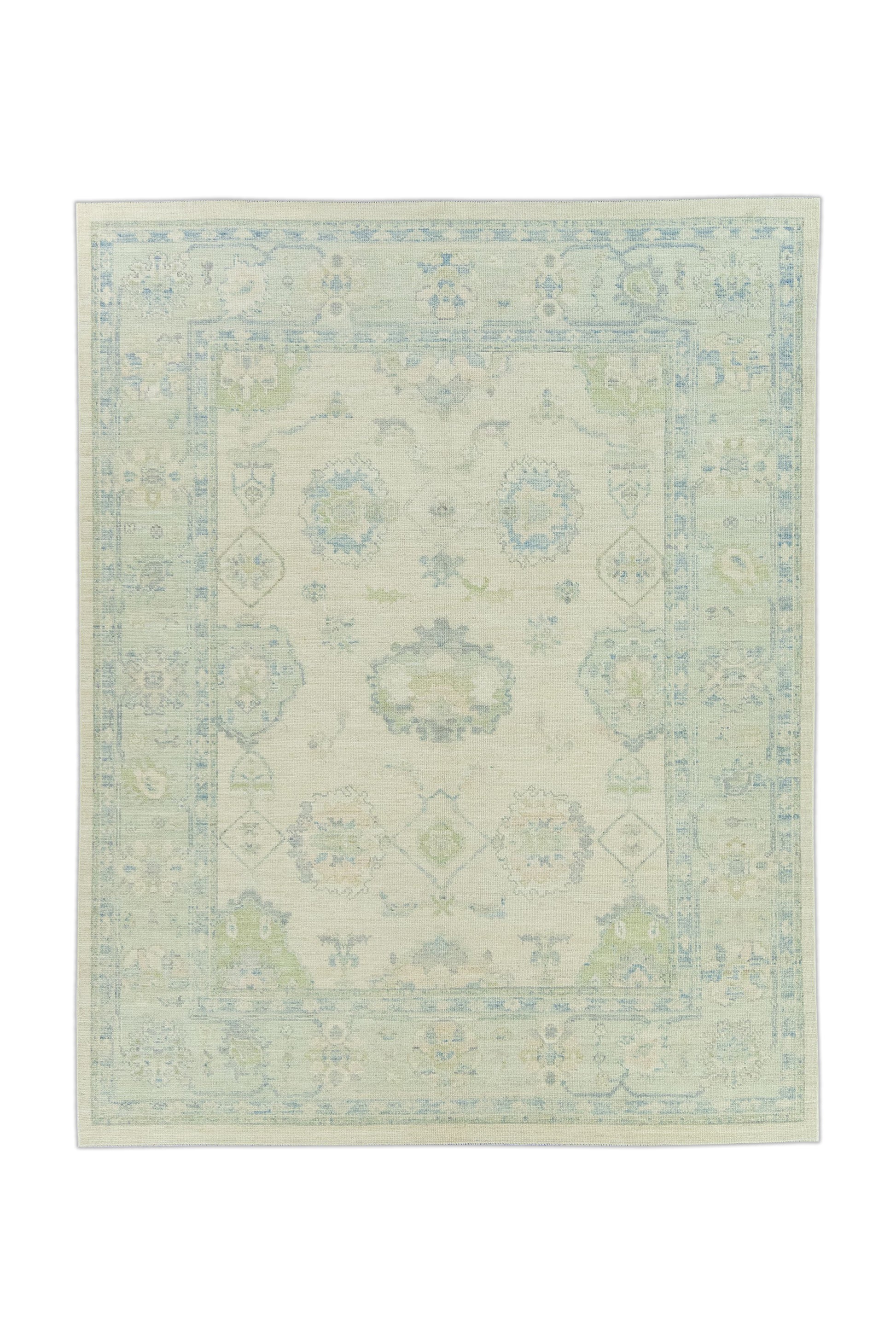 Turkish Oushak Rug 8' x 10'1" #15017